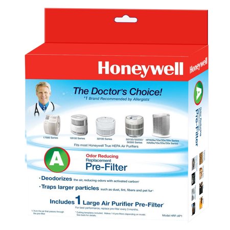 Honeywell Universal Carbon Air Purifier Replacement Pre-Filter, HRF-AP1 / Filter (A)